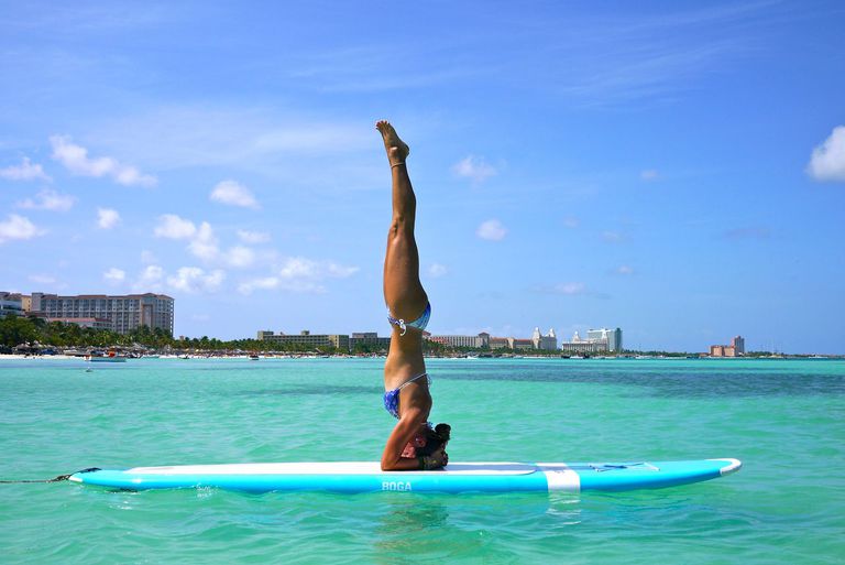 Fort Lauderdale, goście mogą, Beach Floryda, maty jogi