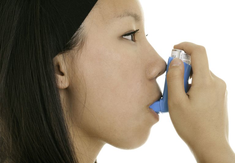 objawów astmy, Budezonid jest, inhalator ratunkowy, objawy astmy, razy tygodniu, dróg oddechowych