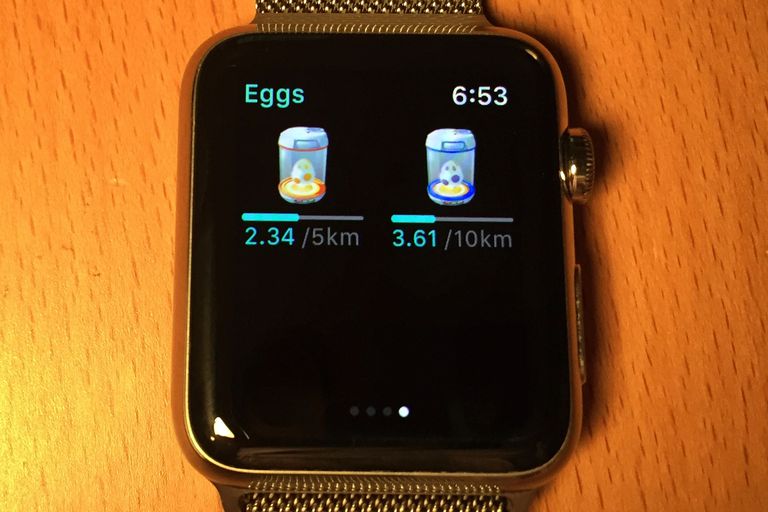Apple Watch, aplikację telefonu, zbierać przedmioty, złapać Pokemona