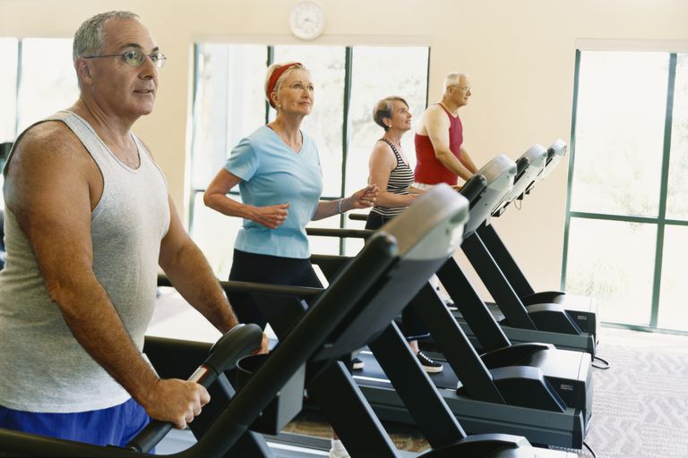 bieżni seniorów, chodzenia bieżni, jest również, trening siłowy