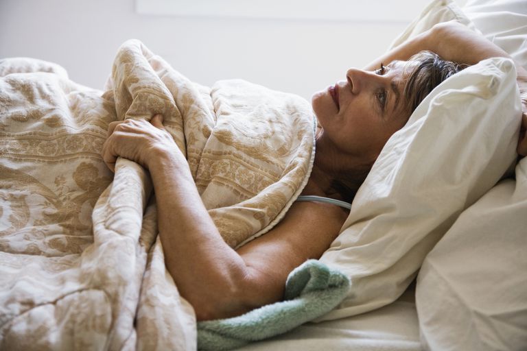 okresie menopauzy, nocne poty, przed snem, ciągu dnia